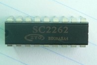 SC2262 wireless codec chip fully compatible with Taiwan Puicheng PT2262 straight plug spot Shenzhen physical store
