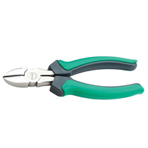 Baogong two-color handle titanium electrical pliers 1PK-067DS