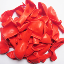 No 8 No 10 Big red white purple balloon Thickened balloon Laboratory balloon collection gas decoration