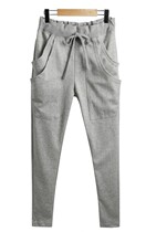 New Mans Cotton Fat Cotton Cotton Co-plus Cost Cross Trousers Cone Pants Pencil Sports Pants Pants