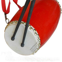 14CM Double platoon nail adult waist drum Drum Beat drum Drum Shoots of the Drum Shoots of the Drum Leather drum Drum Stick