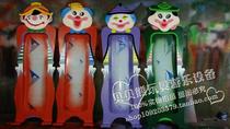 Factory kindergarten stainless steel lens clown adult Haha mirror Wooden Haha mirror mirror deformation magic mirror