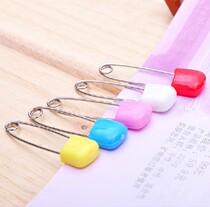 Safety pin brooch large color stainless steel cute baby baby newborn special pin 5cm long