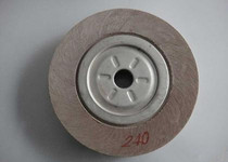 one thousand impeller sand cloth wheel 300X50X32 one thousand page wheel polished sand leather paper grinding wheel chuck impeller