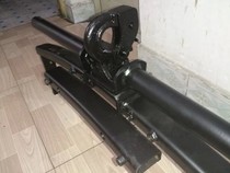 Jin Chang rear bar word bar Jin Chang Tow bar with tiger head hook square mouth Mitsubishi Pajero rear bar