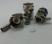 RF F-JW-1 5 cable TV metric feed fitting RG316 RF wire F head 90 ° elbow