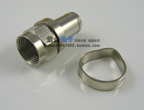 All copper 75-7 inch f-head cable TV line connector coaxial connector inch