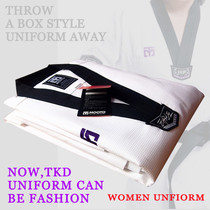 MOOTO 3F slim-fit taekwondo suit Taekwondo taekwondo suit womens taekwondo suit small square