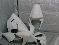 Motorcycle racing housing fairing FRP fiberglass housing R1 00 01
