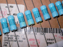 American DALE 3W 402R generation 400R 0 5% precision blue copper feet advanced precision resistance