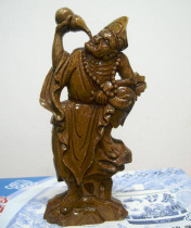 Fragrant Camphor Wood Sculpture Jeong Monk Pure Handmade Engraving Deep Relief Wall-mounted Famous Mountain Famous Monk Wall Paste Wall Decoration