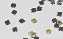 4 * 4 * 0 8MM light touch switch patch 4 feet covered press Newwaterproof copper head MP3MP4 parts accessories