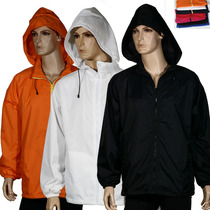 Foreign trade day single outdoor mens and womens sports waterproof and windproof breathable assault jacket jacket jacket hat can be closed inside