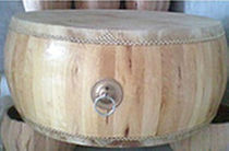 1m Wind War drum)Log white stubble war drum 1 2m 1 5m 2 4ft war drum Wind gongs and drums