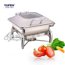 Brand YUFEH buffet dining stove medium square hydraulic luxury visual cover dining stove Buffy stove with electric heating