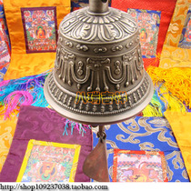 Nepal handmade pattern surface Kathmandu wind chimes 14CM long bell mouth 7 4CM