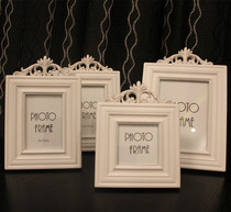 Mediterranean Sea wooden European Style retro creative image photo frame Photo wall 4 5 6 7 10 inch white photo frame