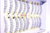 Taiwan handmade false eyelashes transparent stalk eyelashes 051 plastic root no trace false eyelashes Net Red student makeup artist