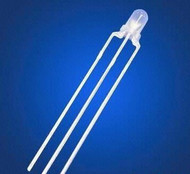 3MM yellow-green two-color co-Yin fog F3 Yellow Green LED LED indicator light beads bright three feet