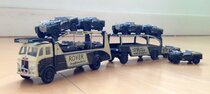 Spot] 1:76 OXFORD OXFORD 76SET16 Land Rover 1 Land Rover Transporter Trailer Set