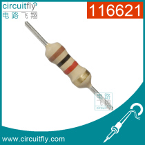 116621 resistance 620Ω carbon film 1 4W 0 25W four ring ± 5% line