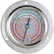 Taiwan germei coolmax original 410A unit oil gauge axial gauge high and low pressure oil gauge
