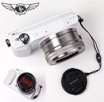 Taiwan TP Sony A5100 A6100 A6000 A6400 6500 lens cover anti-loss rope 1650 leather stickers