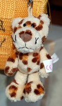 No Beard (export inventory) genuine German NICI new keychain leopard real special deal