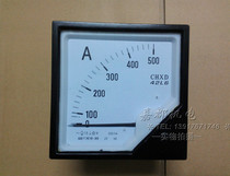 Indicator type AC ammeter meter head 42L6 0-500A connected transformer 500 5A opening hole 116 * 116mm