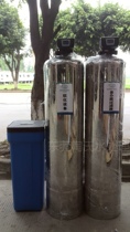 2T H Automatic stainless steel quartz sand filter demineralized water equipment Well water softening equipment