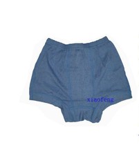 Stock old 01 underwear (blue) underpants shorts (comfortable)