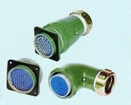 Aviation plug connector YD55-61 core YD55K61TP installation aperture 55MM