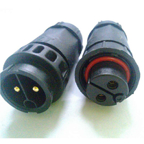 Waterproof connector male and female plug 2-core 3-core 4-core aviation male and female plug welded high-power current 20A