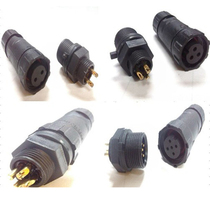 Waterproof aviation plug socket 2 core 3 core 4 core 5 core 6 core solar photovoltaic connector waterproof IP68