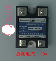 Megel Single Phase Solid State Relay DC Controlled AC 10A MGR-1 D4810 DC-AC