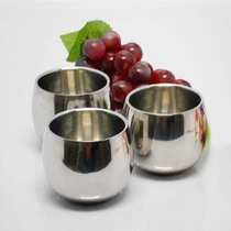 Stainless steel water glass cup making tea cup double insulation Coffee Cup home baby rice noodle cup
