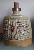 Ceramic Wine Bottle Collection 2201 Kwan Porcelain Chime Chime Styled Intact Old Wine Bottle