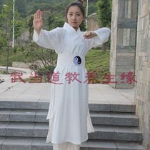Wudang Road robe suit Wudang Taoist Tai Chi clothing sandals shoes socks Wudang Taoist costume female