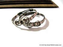 Stars Collection-Ancient Play Chore Old Silver Bracelet Kid Fist to the Bracelet