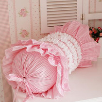 Bed pillow doll pillow cotton princess style cute bedroom lazy pink pillow super soft candy pillow