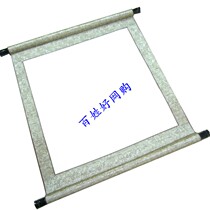 Drawing shaft scroll full of scrolls Scroll Bucket Square Painting Shaft Imitation Antique Color Hanging Roll Bucket Square Painting scroll blank bucket square *