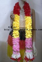 New Hawaiian Pendant Garland] Welcome Ceremonial Dance Evening Performance Bar KTV Night Show
