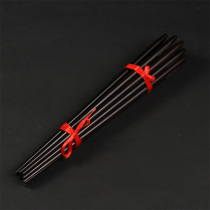 NEWREA cutting-edge ebony bold 8mm chopsticks master design heirloom bold black warrior stunning
