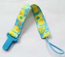 Pacifier Anti-drop belt Anti-drop clip chain Banana teether safety seat Toy strap Lanyard Tether