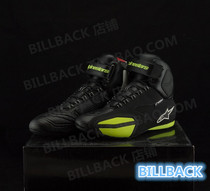 Alpinestars A Stars Black Yellow Waterproof Motorcycle Riding Shoes Spring Summer Autumn Genuine Leather Protection