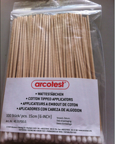 arcotest cotton swab Dyne pen Corona pen Surface tension test pen Long cotton swab 15cm 100 pcs