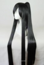 Cosplay wig sword three base three thousand ancient costume ancient men and women Black single ponytail