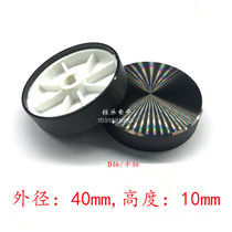 Aluminum knob 40X10mm black non-standard half shaft potentiometer knob adjustment power amplifier aluminum knob D shaft volume knob
