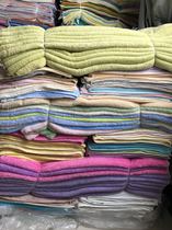 Jielya bath towel 100% pure cotton plain color slightly defective handling large discount