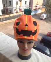 Halloween pumpkin hat Halloween supplies Ghost Festival masquerade performance props Pumpkin hat Pumpkin hat